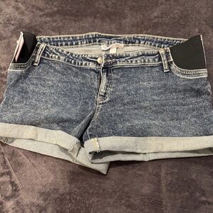 Isabel Maternity by Ingrid & Isabel Dark Blue Denim Shorts